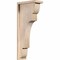 Ekena Millwork New Brighton Smooth Corbel w/Backplate, Douglas Fir, 5 1/2"W x 12"D x 28"H COR06X12X28NEB01SDF - alternate 1